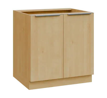 SIS - 8D spodní skříňka, 2-dveřová, 870x800x600, javor horský